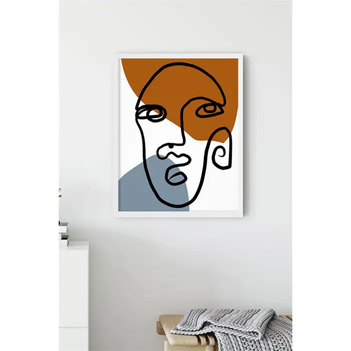 Abstract 3’lü Poster Tablo Seti