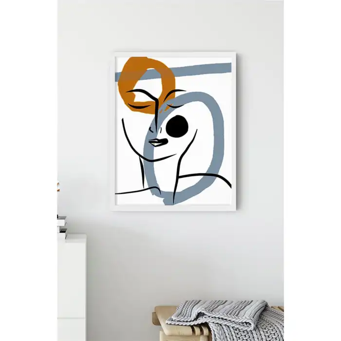 Abstract 3’lü Poster Tablo Seti