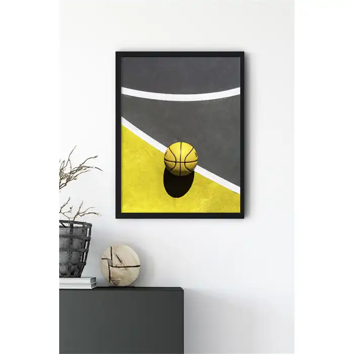 Basketbol Topu Poster Tablo