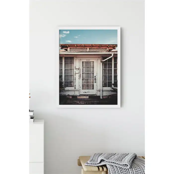 Beyaz Kulübe Poster Tablo