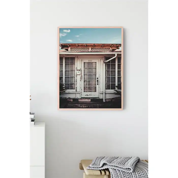 Beyaz Kulübe Poster Tablo