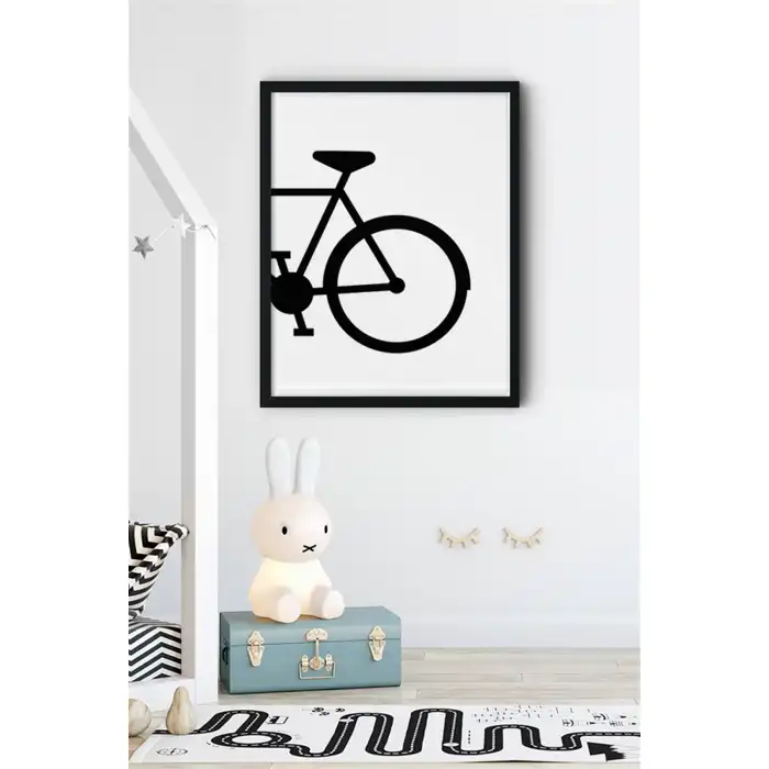 Bisiklet Çocuk Odası Poster Tablo No:2