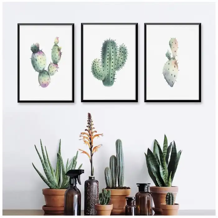 Botanik No:1 3’lü Poster Tablo Seti