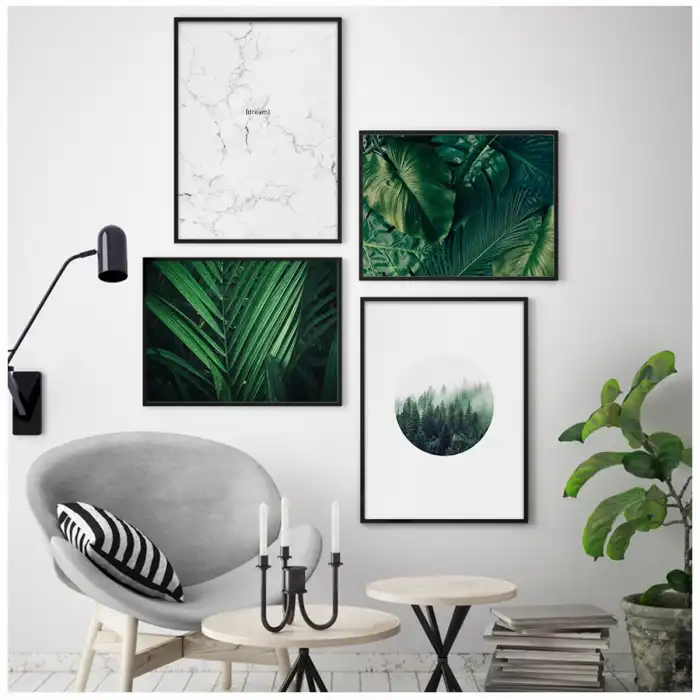 Botanik No:14 4’lü Poster Tablo Seti