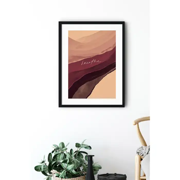 Breath Poster Tablo No:5