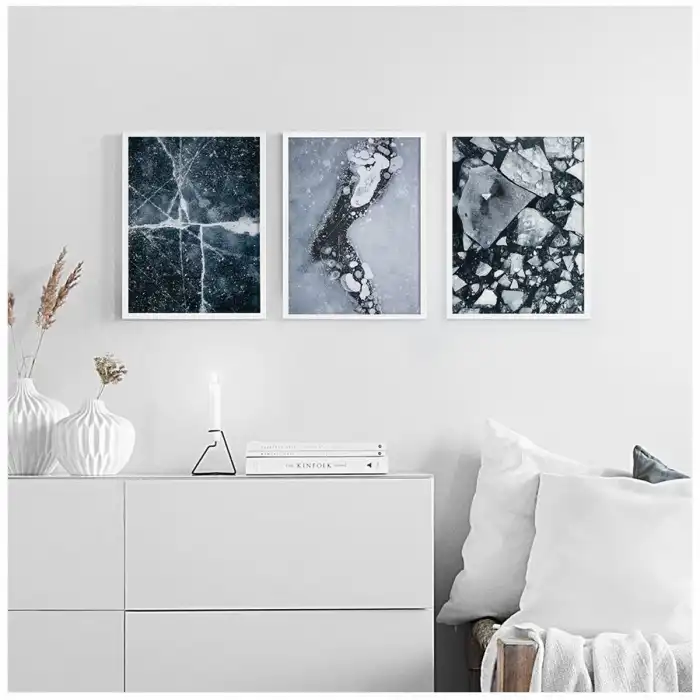 Buz 3’lü Poster Tablo Seti