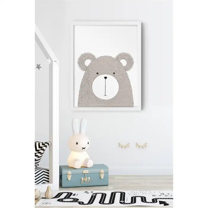 Çizgi Hayvanlar Çocuk Odası Poster Tablo No:2