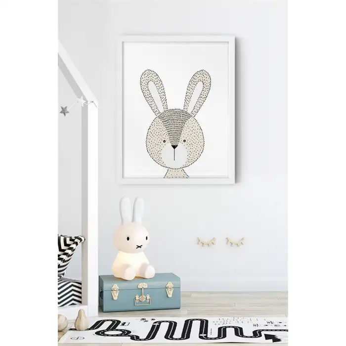 Çizgi Hayvanlar Çocuk Odası Poster Tablo No:6