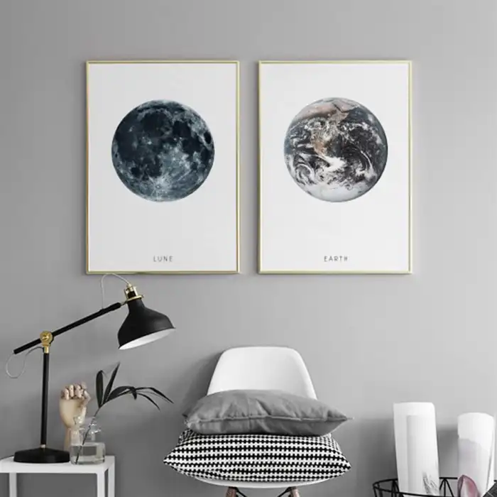 Cosmos 2’li Poster Tablo Seti