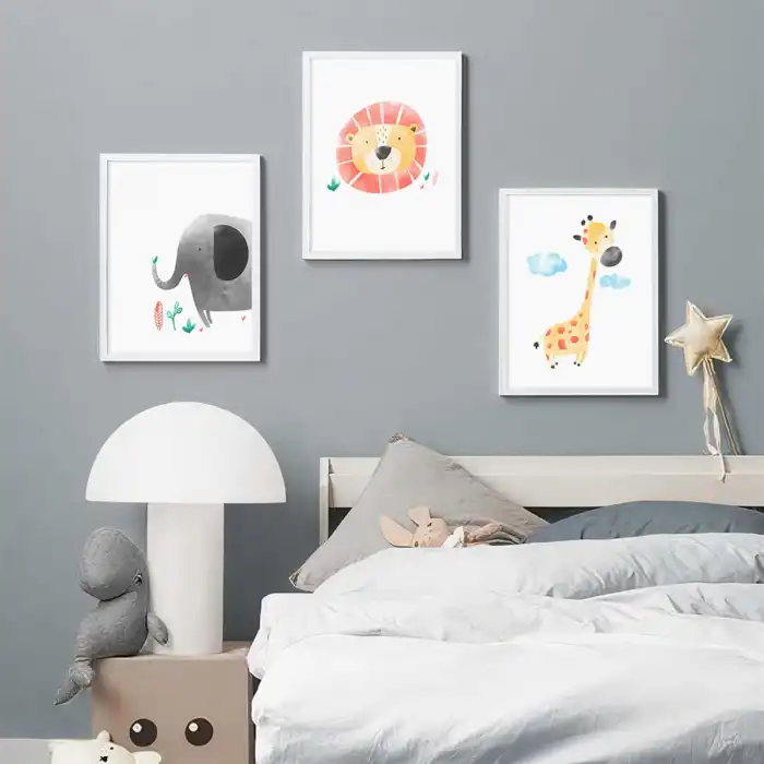 Cutie Çocuk Odası Poster Tablo Seti