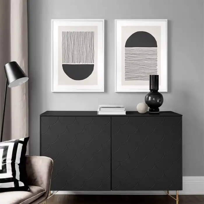 Dark Line 2’li Poster Tablo Seti