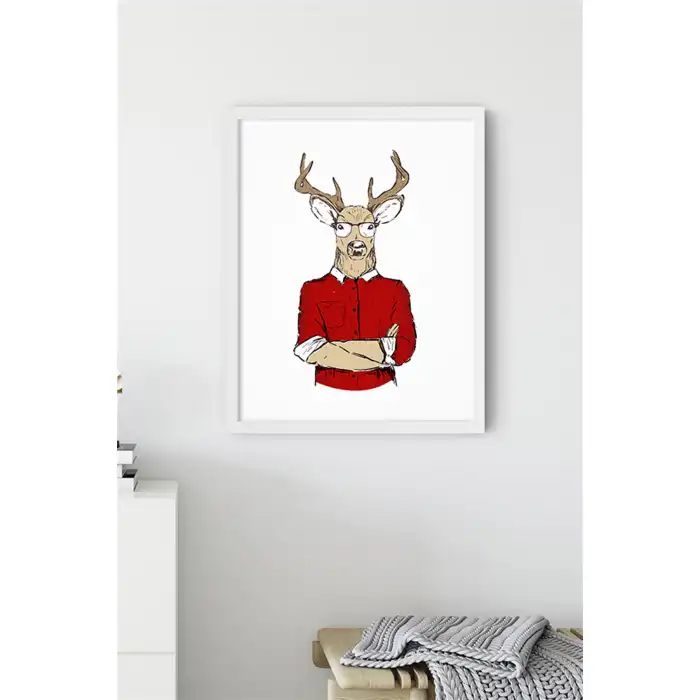 Deer Poster Tablo