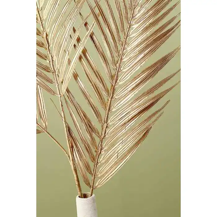 Dekoratif Gold Palmiye Yaprağı (1 adet)