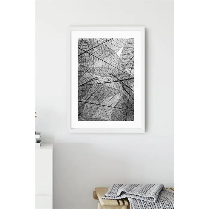 Detay Yaprak 2’li Poster Tablo Seti