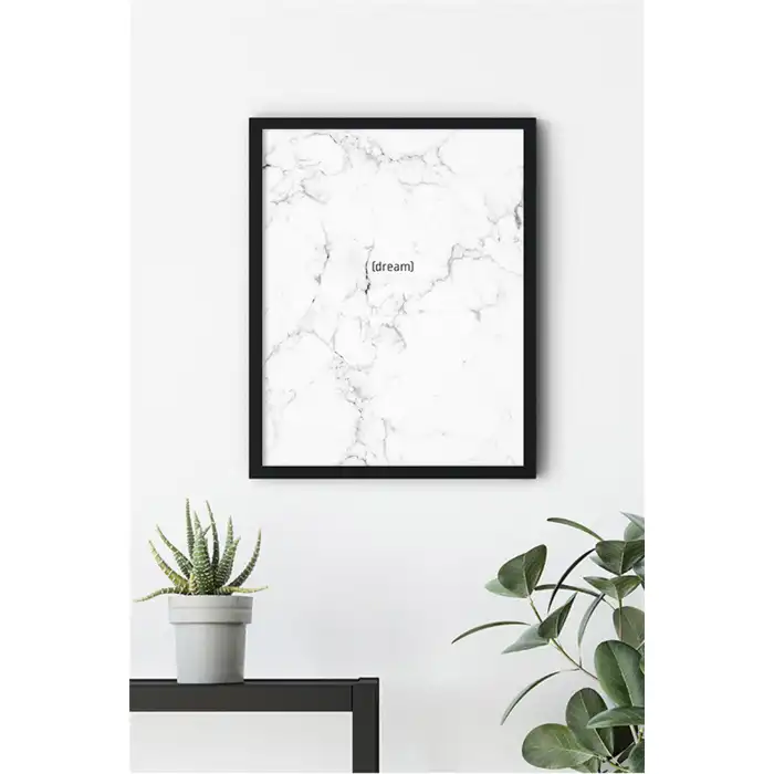 Dream Motto Poster Tablo