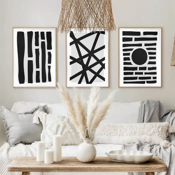 Flood 3’lü Poster Tablo Seti