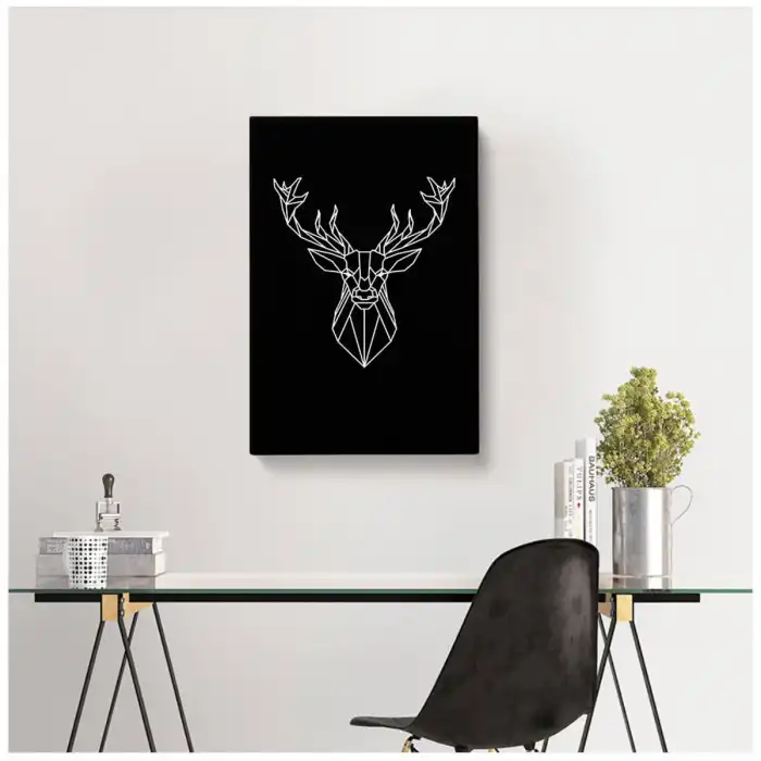 Geyik Kanvas Tablo