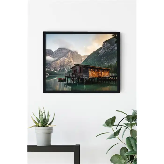 Göl Evi 4’lü Poster Tablo Seti