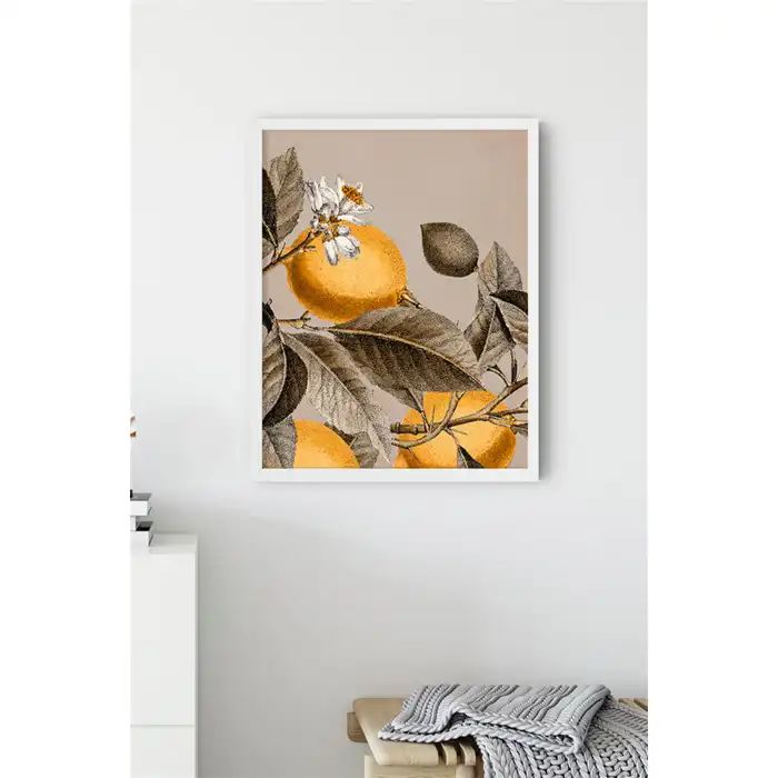 İllüstrasyon Limon Poster Tablo