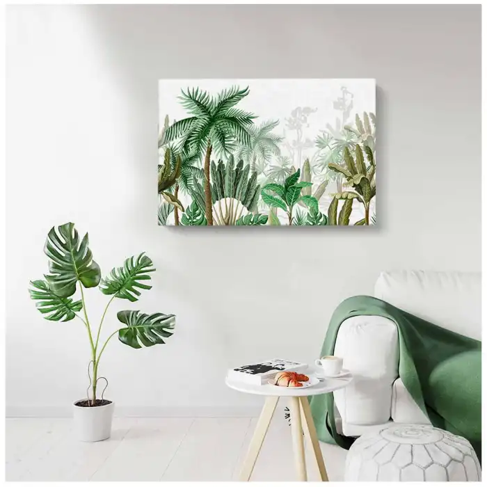 İllüstrasyon Manzara Kanvas Tablo