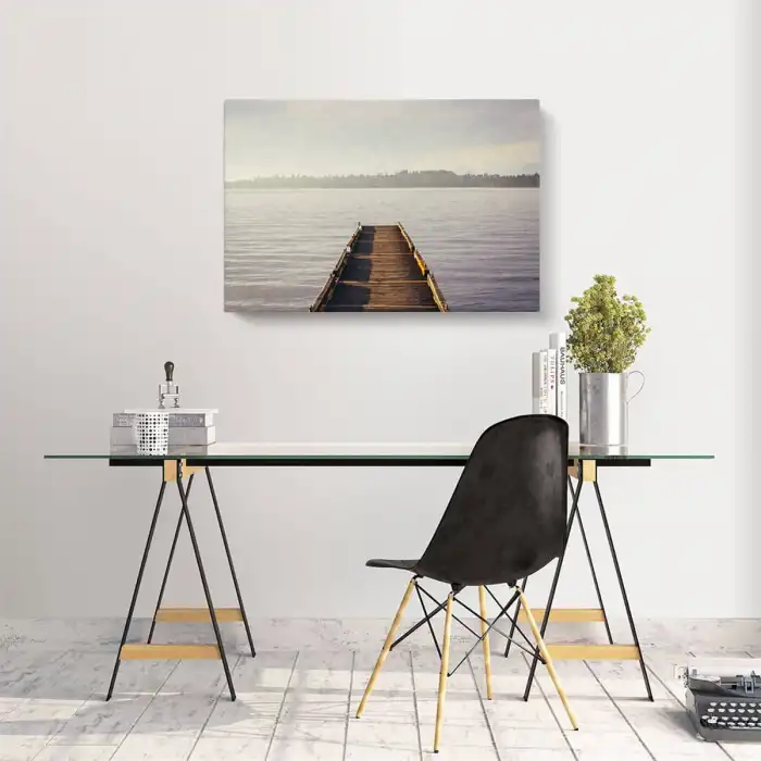 İskele Kanvas Tablo