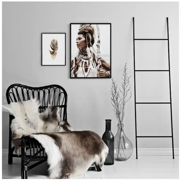 Kahraman 2’li Poster Tablo Seti - 1x 21x30 cm + 1x 30x40 cm