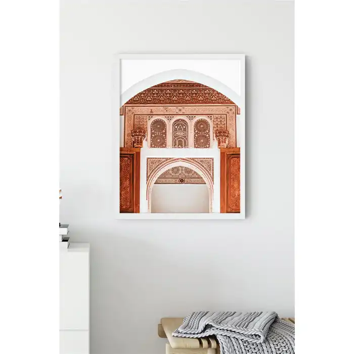 Kahverengi Giriş Poster Tablo