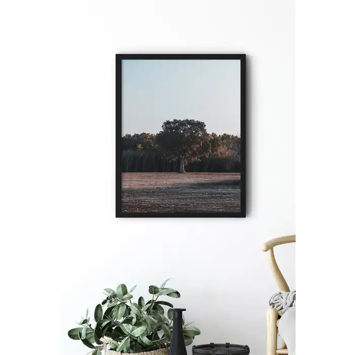 Kahverengi Orman Poster Tablo