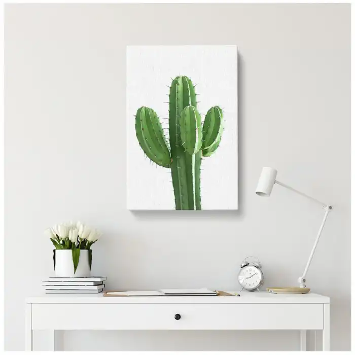 Kaktüs Kanvas Tablo