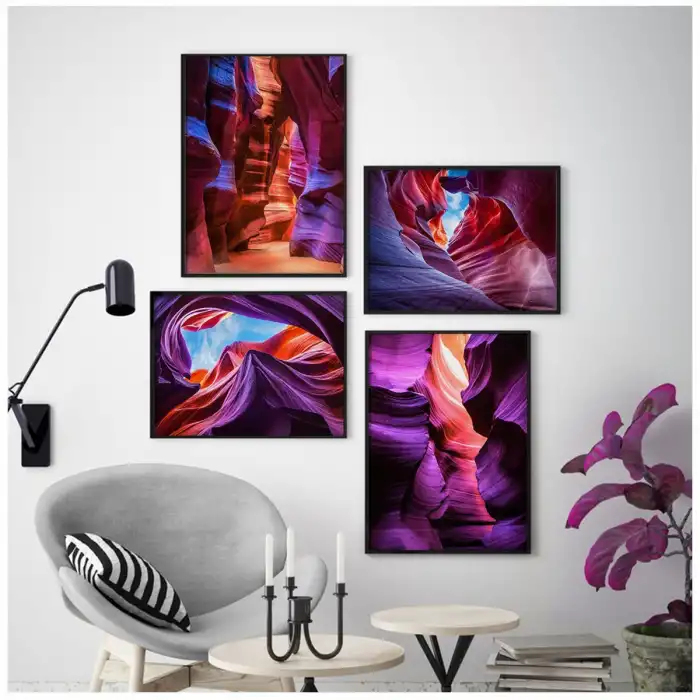 Kanyon 4’lü Poster Tablo Seti