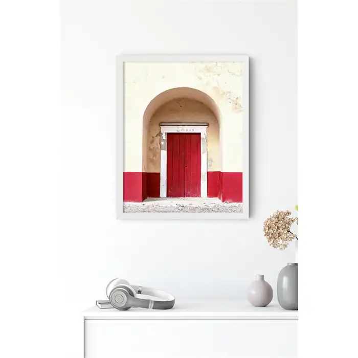 Kırmızı Kapı No:2 Poster Tablo