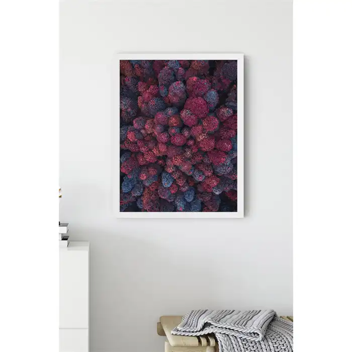 Kırmızı Orman Poster Tablo