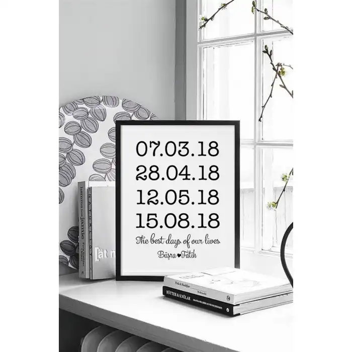 Kişiye Özel Poster Tablo No:1