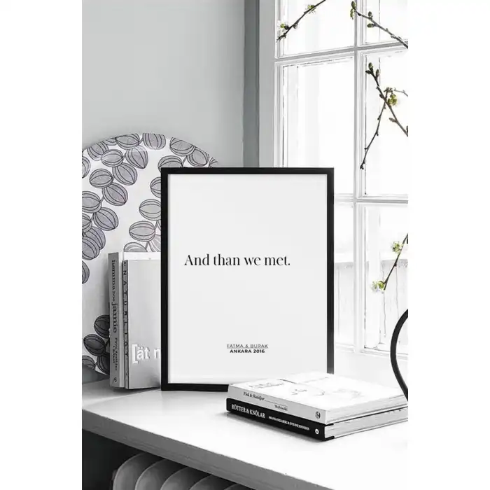 Kişiye Özel Poster Tablo No:10