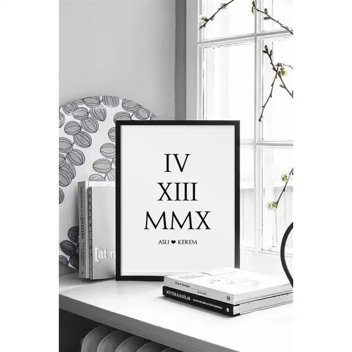 Kişiye Özel Poster Tablo No:5