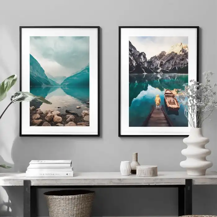 Lake 2’li Poster Tablo Seti