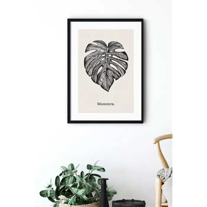 Leaves Poster Tablo No:3