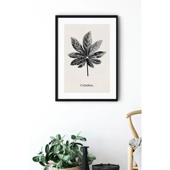 Leaves Poster Tablo No:4