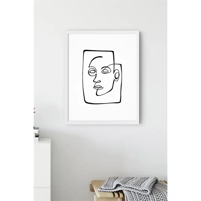 Line Art No:3 Poster Tablo