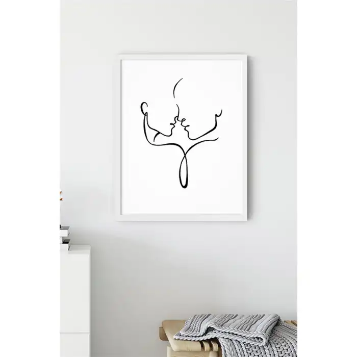 Line Art 3’lü Poster Tablo Seti