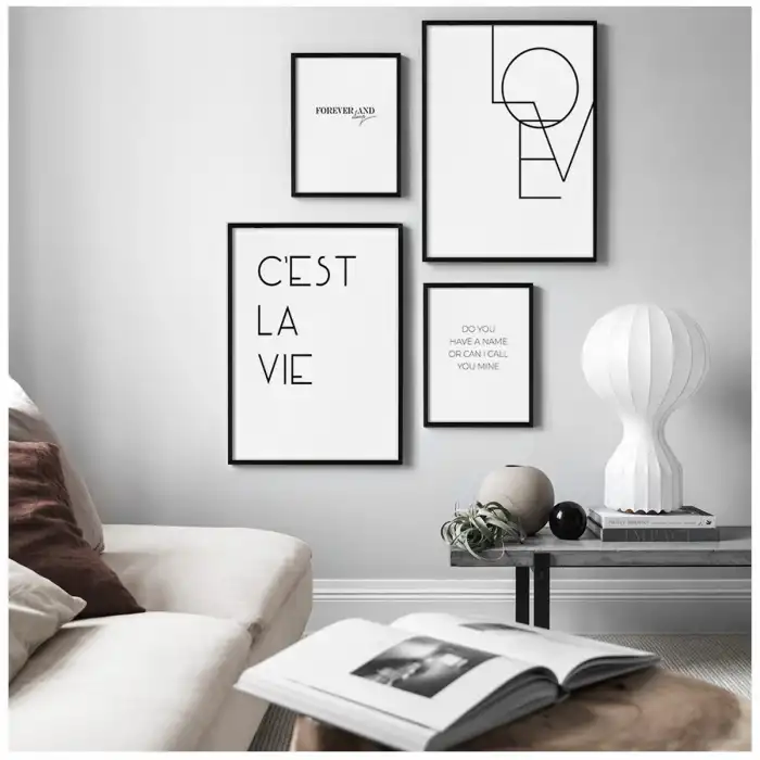 Love Poster Tablo Seti