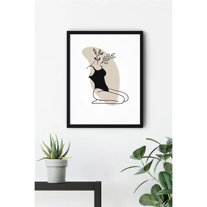 Mademoiselle Poster Tablo No:2