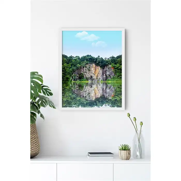 Manzara Yansıma Poster Tablo