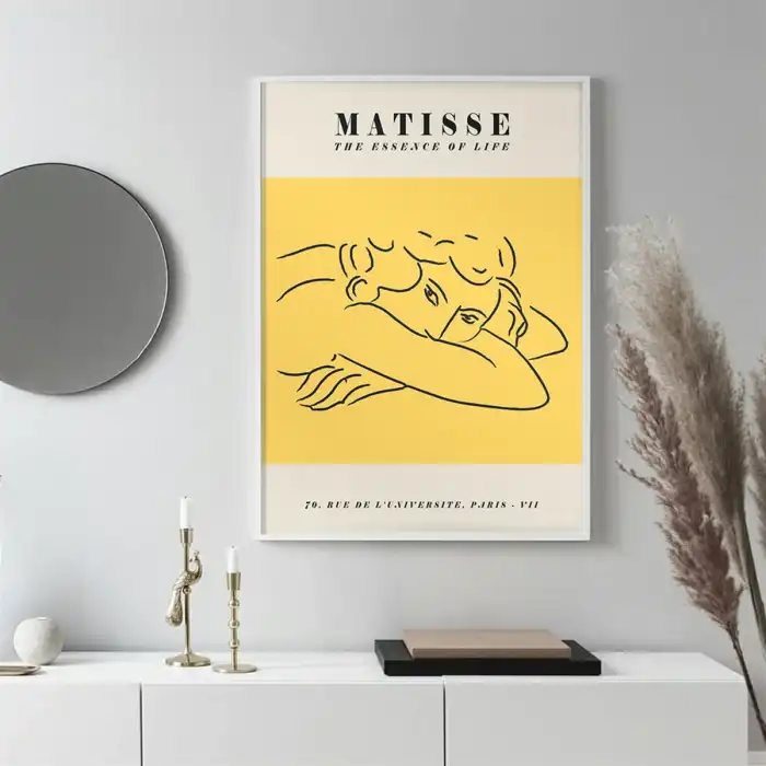 Matisse Poster Tablo No:8