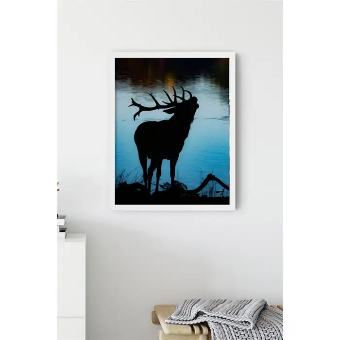 Mavi Geyik Poster Tablo