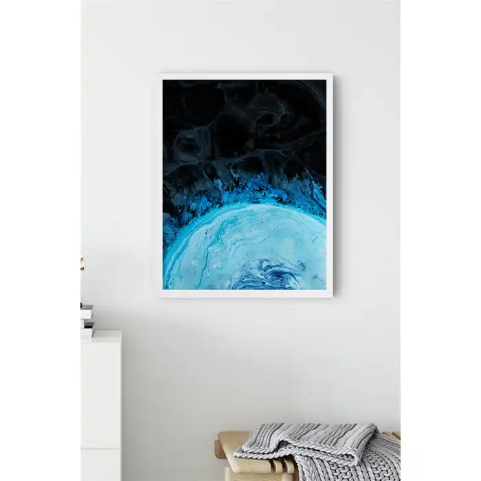 Mavi Güneş 2’li Poster Tablo Seti