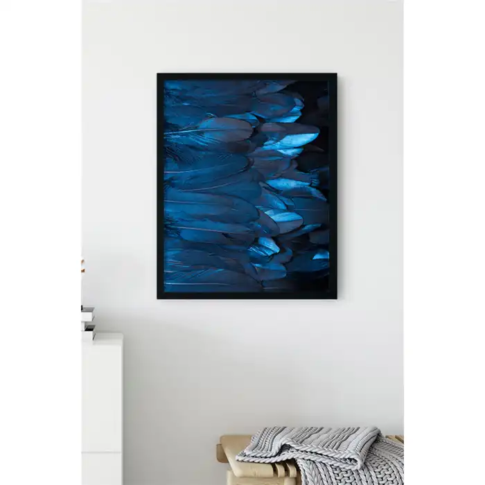 Mavi Kelebek 2’li Poster Tablo Seti