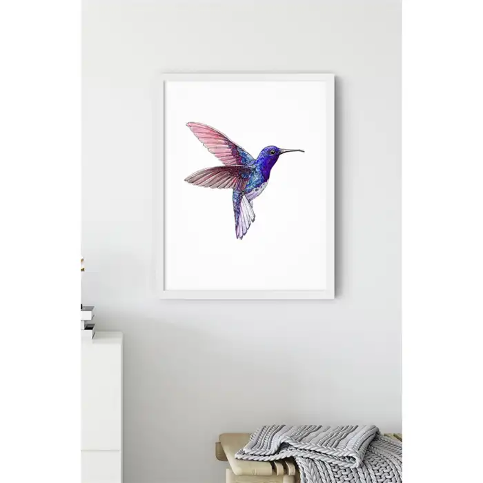 Mavi Kuş No:2 Poster Tablo