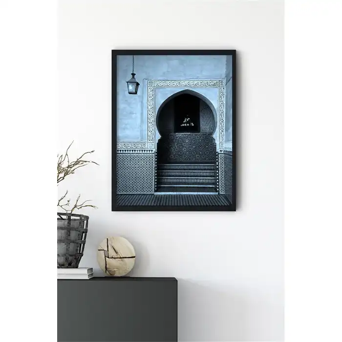 Mavi Marakeş No:2 Poster Tablo