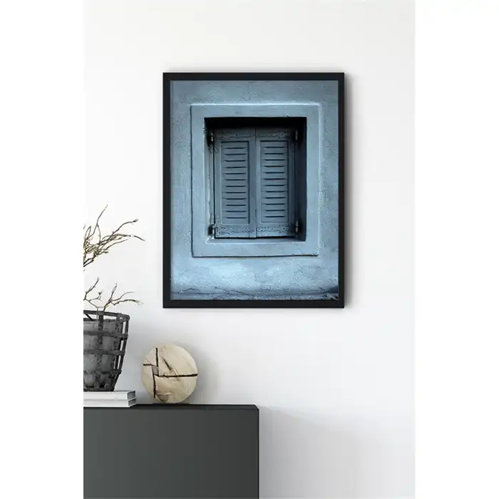 Mavi Marakeş No:4 Poster Tablo